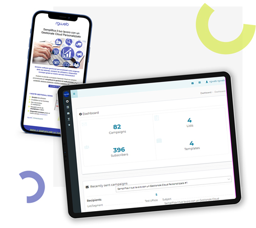 Gestione newsletter Milano Lodi Crema Brescia - rgweb